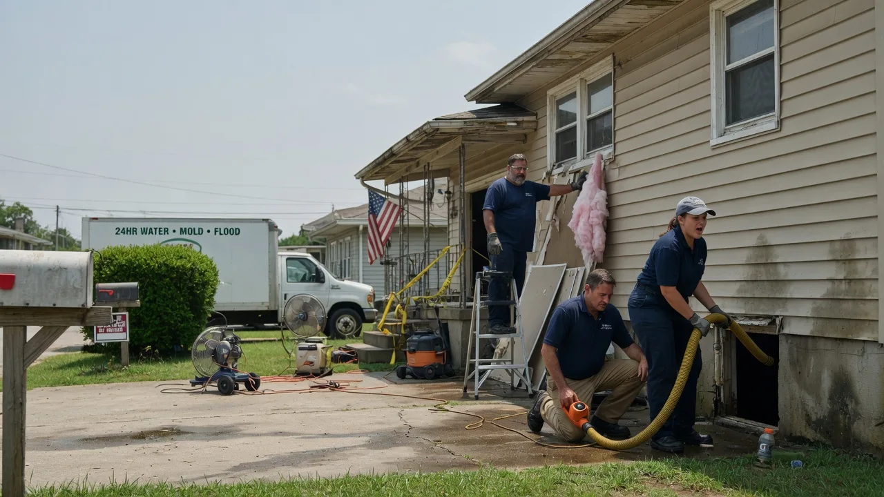 Water Damage Repair in Montcalm, WV near me